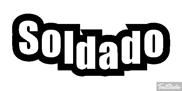 Soldado Effetto testo