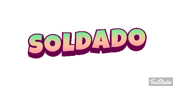 Soldado Effetto testo