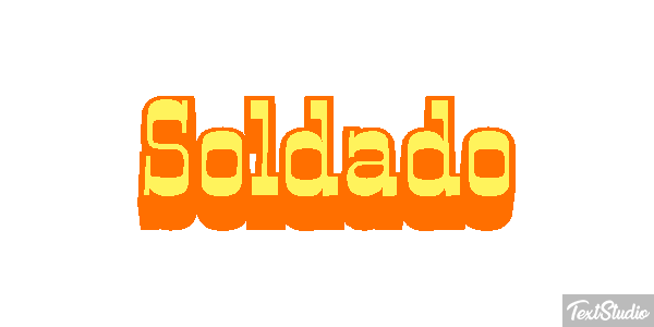 Soldado Effetto testo