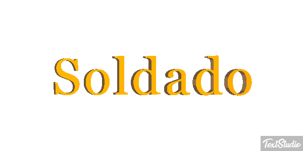 Soldado Effetto testo
