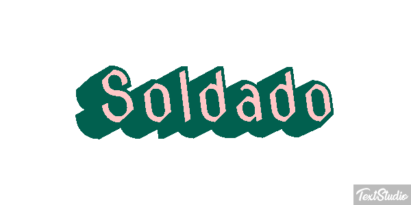 Soldado Effetto testo