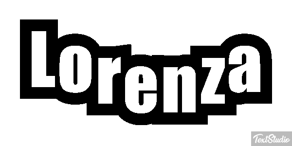 Lorenza Efecto de texto