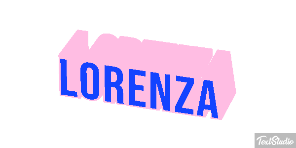 Lorenza Efecto de texto