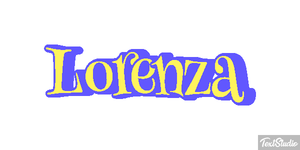 Lorenza Efecto de texto