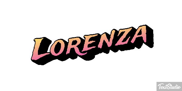 Lorenza Efecto de texto