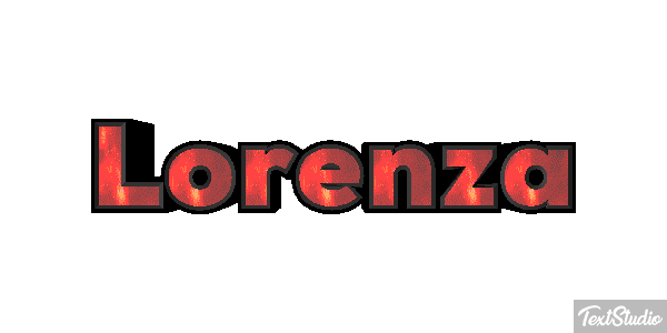Lorenza Efecto de texto