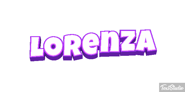Lorenza Efecto de texto