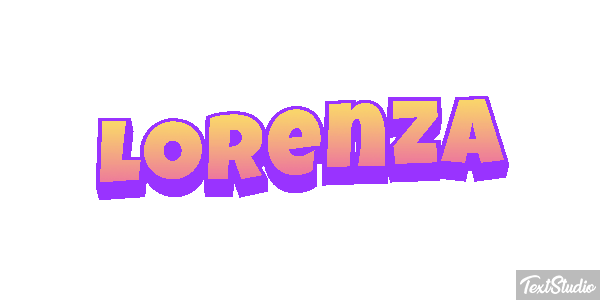 Lorenza Efecto de texto