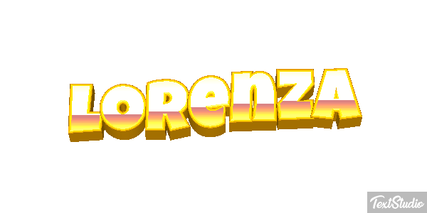 Lorenza Efecto de texto