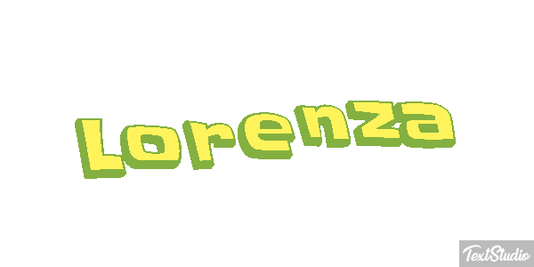 Lorenza Efecto de texto