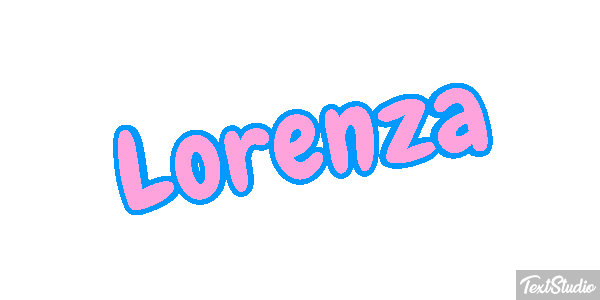 Lorenza Efecto de texto
