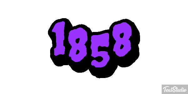 1858 Metin efekti