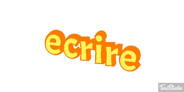 écrire Effet de texte
