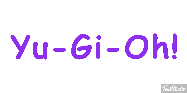 Yu-Gi-Oh! Text effect