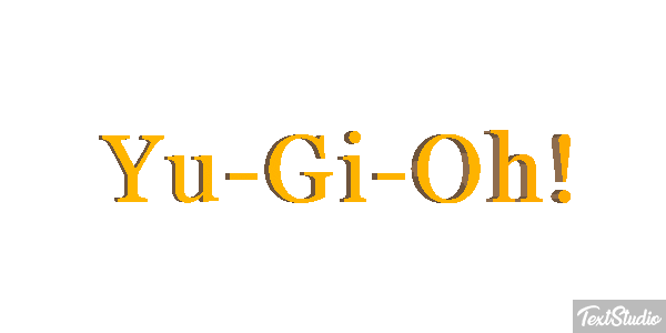 Yu-Gi-Oh! Text effect