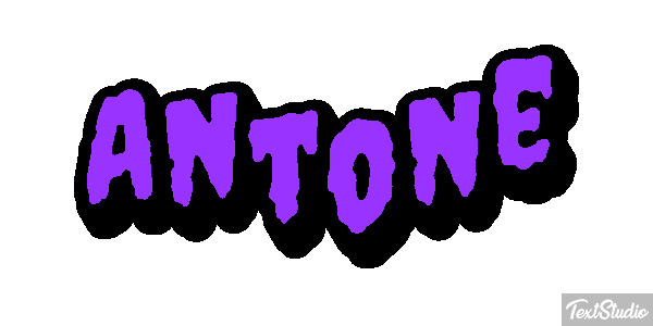 Antone Текстовый эффект