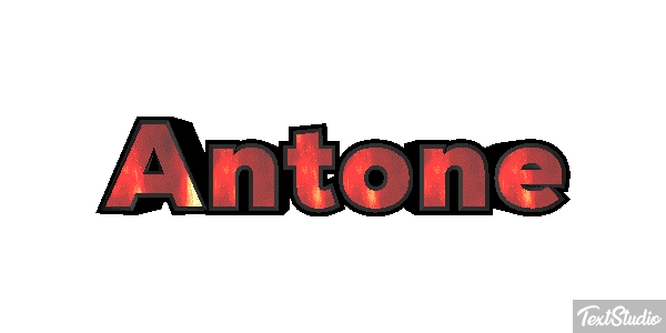 Antone Текстовый эффект