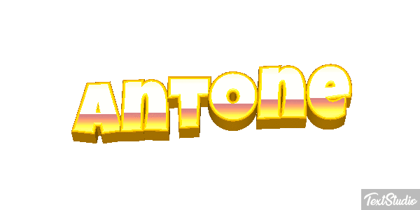 Antone Текстовый эффект