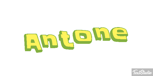 Antone Текстовый эффект