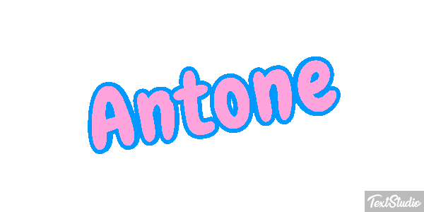 Antone Текстовый эффект