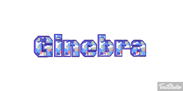 Ginebra Efecto de texto