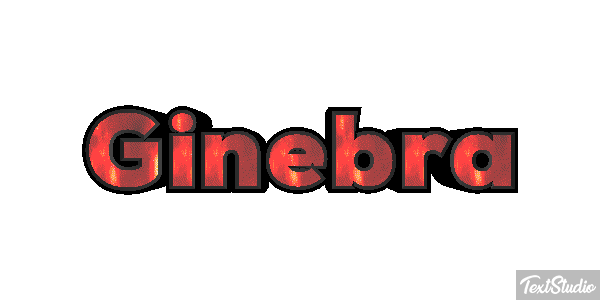 Ginebra Efecto de texto