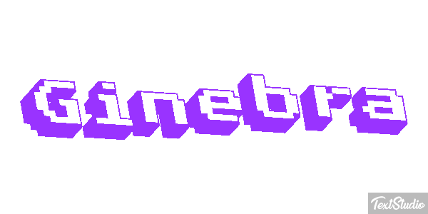 Ginebra Efecto de texto
