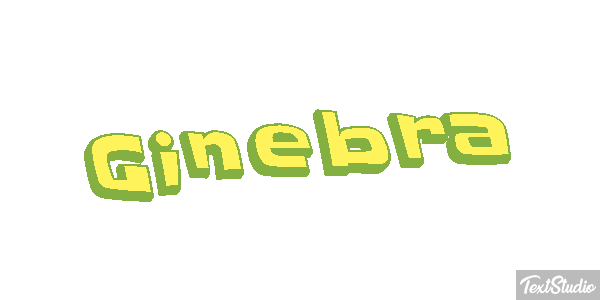 Ginebra Efecto de texto