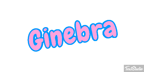 Ginebra Efecto de texto
