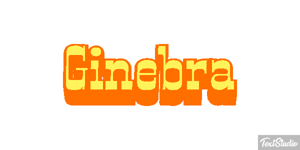 Ginebra Efecto de texto