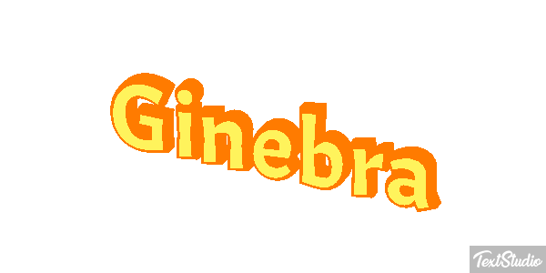 Ginebra Efecto de texto
