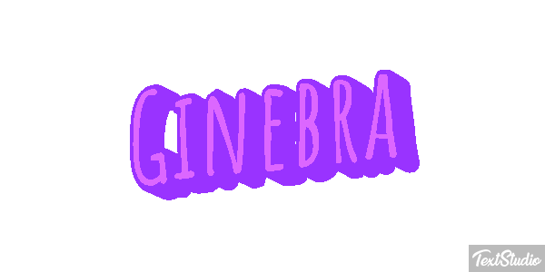 Ginebra Efecto de texto