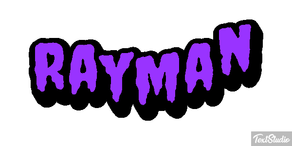 Rayman Metin efekti