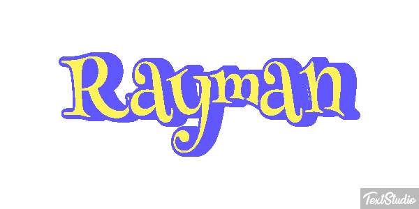 Rayman Metin efekti