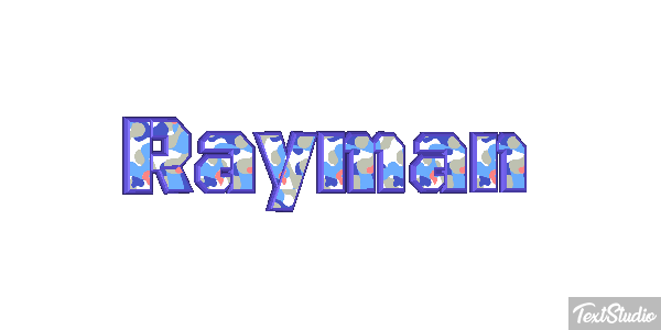 Rayman Metin efekti
