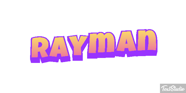 Rayman Metin efekti