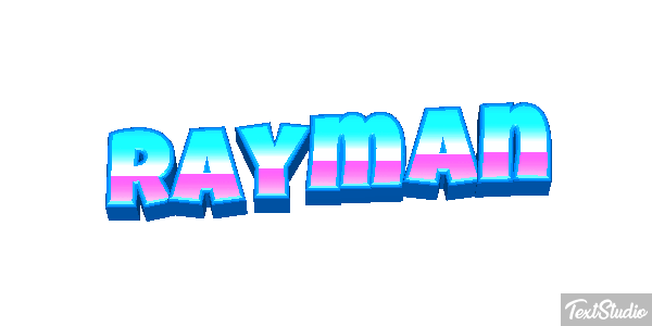 Rayman Metin efekti