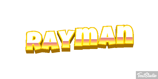 Rayman Metin efekti
