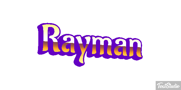 Rayman Metin efekti
