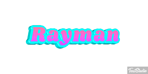 Rayman Metin efekti