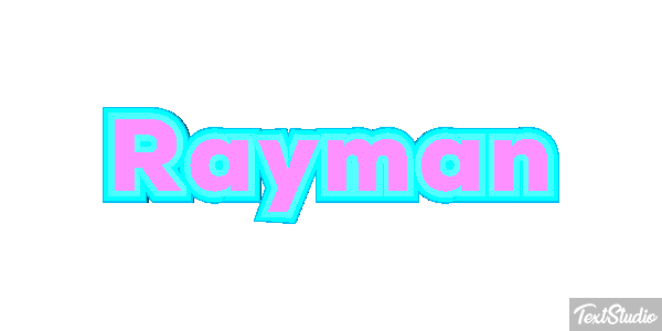 Rayman Metin efekti