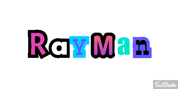 Rayman Metin efekti