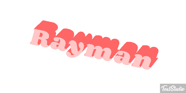 Rayman Metin efekti