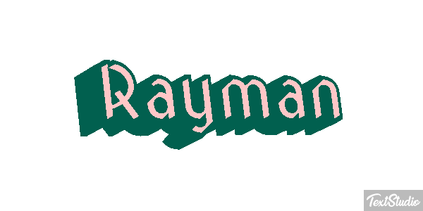 Rayman Metin efekti