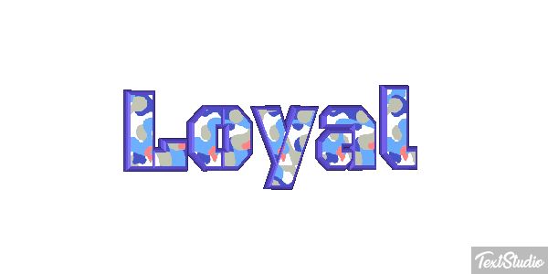 Loyal Tekst effect