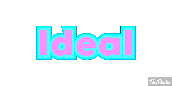 Ideal Text effect