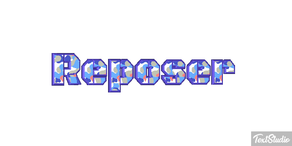 Reposer テキスト効果