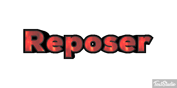 Reposer テキスト効果