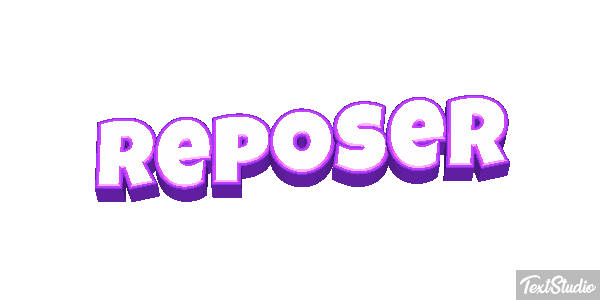 Reposer テキスト効果