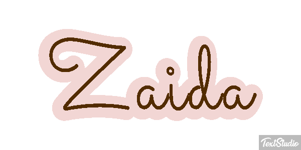 Zaida テキスト効果